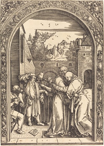 Joachim ja Anna Golden Gatessa tekijältä Albrecht Dürer
