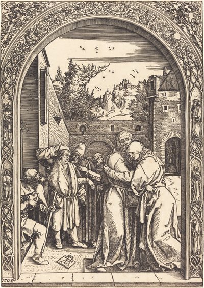 Joachim ja Anna Golden Gatessa tekijältä Albrecht Dürer