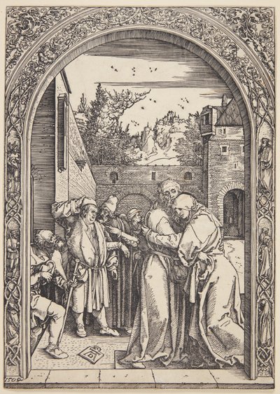 Joachim i St. Ann es troben al Golden Gatefinnish tekijältä Albrecht Dürer