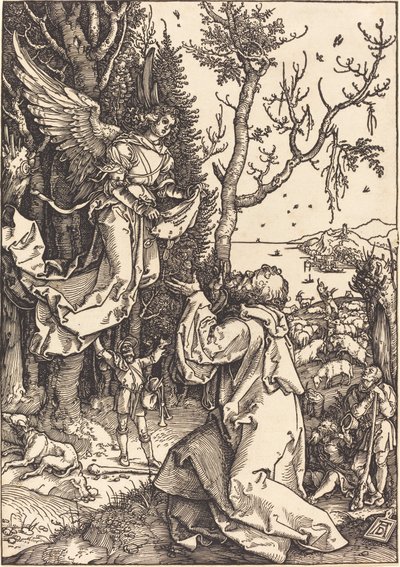 Joakim ja enkeli tekijältä Albrecht Dürer