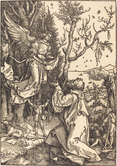 Joakim ja enkeli tekijältä Albrecht Dürer
