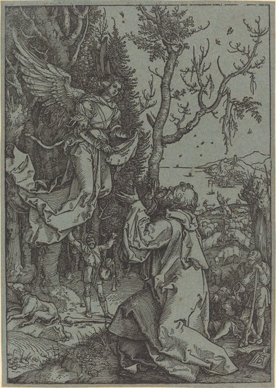 Joakim ja enkeli tekijältä Albrecht Dürer