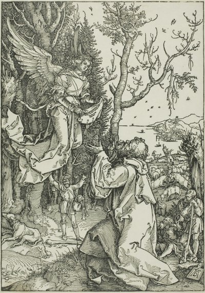 Joakim ja enkeli, Neitsyen elämästä tekijältä Albrecht Dürer