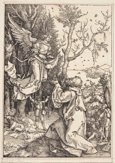 Joakim ja enkeli tekijältä Albrecht Dürer