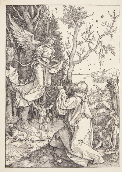 Joakim ja enkeli tekijältä Albrecht Dürer