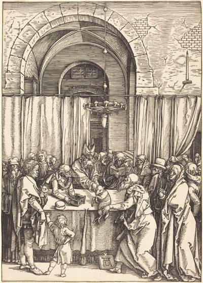 Joakimin uhri hylätään tekijältä Albrecht Dürer