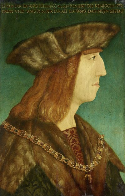 Keisari Maximilian I (1459–1519) tekijältä Albrecht Dürer