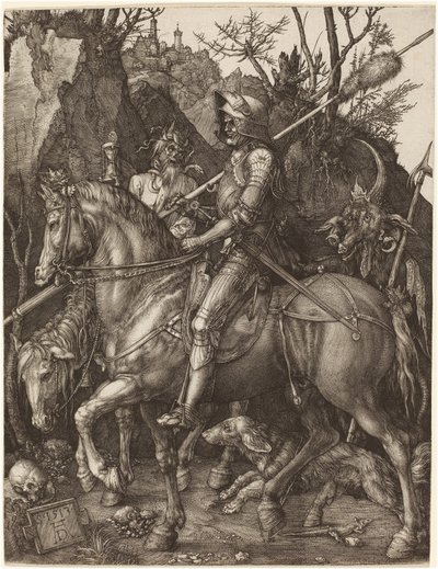 Ritari, Kuolema ja Paholainen tekijältä Albrecht Dürer
