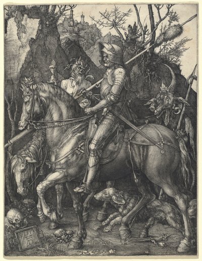Ritari, kuolema ja paholainen tekijältä Albrecht Dürer