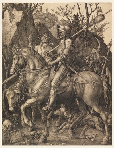 Ritari, Kuolema ja Paholainen tekijältä Albrecht Dürer