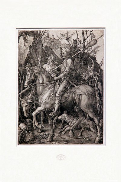 Ritari, kuolema ja paholainen tekijältä Albrecht Dürer