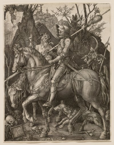 Ritari, kuolema ja paholainen tekijältä Albrecht Dürer