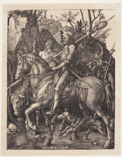 Ritari, kuolema ja paholainen tekijältä Albrecht Dürer