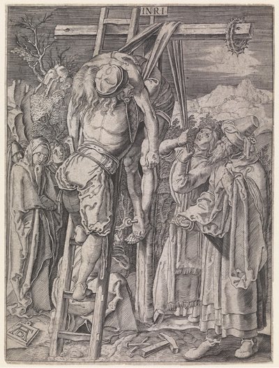 Kristuksen ristiltä laskeminen tekijältä Albrecht Dürer