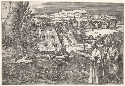 Maisema tykin kanssa tekijältä Albrecht Dürer