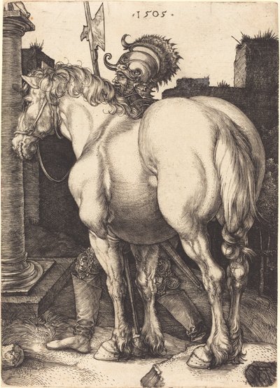Iso hevonen tekijältä Albrecht Dürer