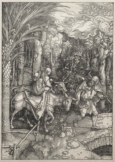 Neitsyen elämä: Lento Egyptiin tekijältä Albrecht Dürer
