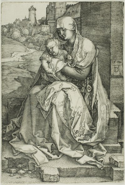 Madonna muurin äärellä tekijältä Albrecht Dürer