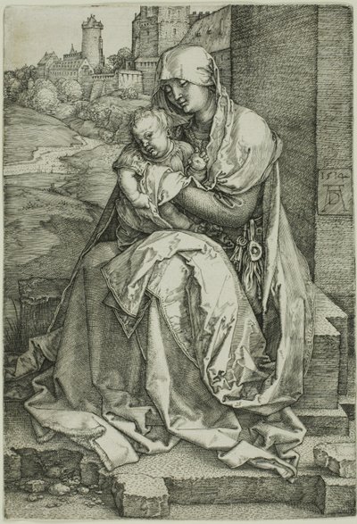 Madonna muurin äärellä tekijältä Albrecht Dürer