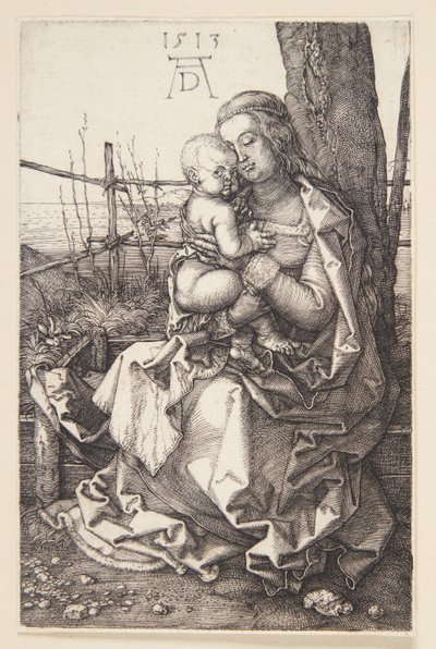 Madonna hoitotyössä tekijältä Albrecht Dürer