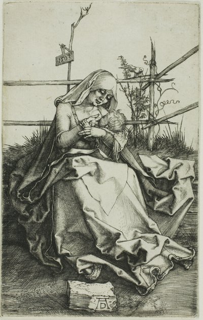 Madonna ruohorannalla tekijältä Albrecht Dürer
