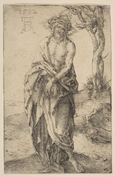 Surun mies, kädet sidottuna, 1512. tekijältä Albrecht Dürer