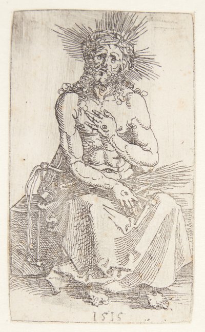 Surun mies, siddende tekijältä Albrecht Dürer