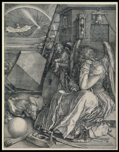 Melencolia I (Melankolia) tekijältä Albrecht Dürer
