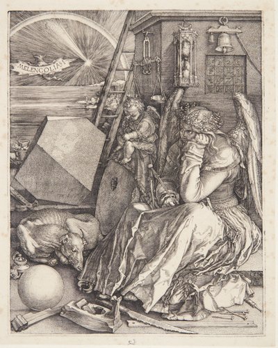 Melankolia I tekijältä Albrecht Dürer