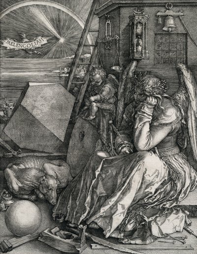 Melankolia I tekijältä Albrecht Dürer