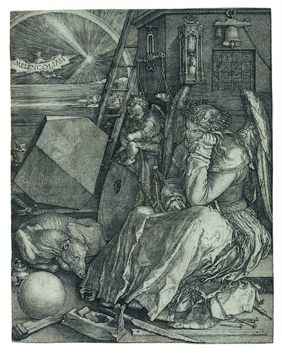 Melencolia I tekijältä Albrecht Dürer