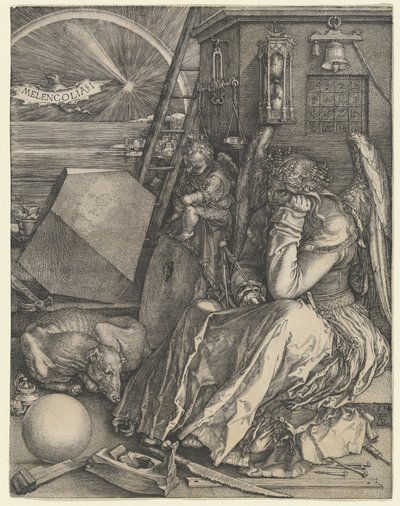 Melencolia I tekijältä Albrecht Dürer