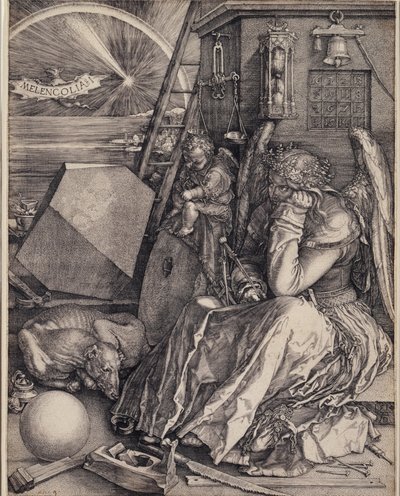 Melencolia I tekijältä Albrecht Dürer