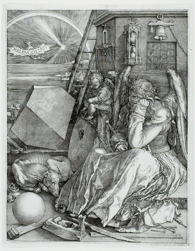 Melencolia I tekijältä Albrecht Dürer