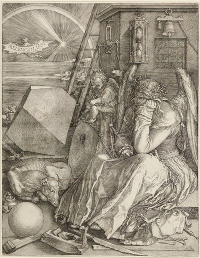 Melencolia I tekijältä Albrecht Dürer