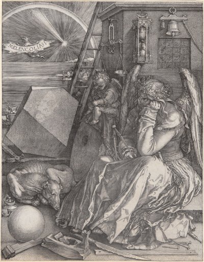 Melencolia I tekijältä Albrecht Dürer