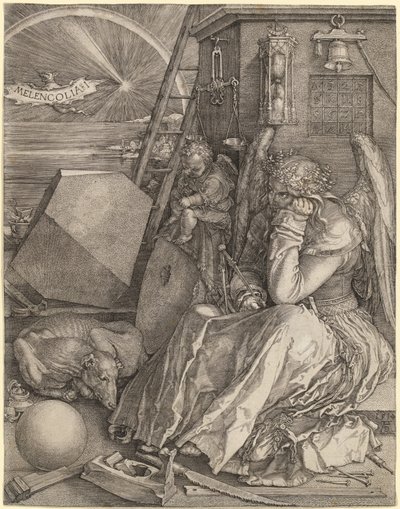 Melencolia I. tekijältä Albrecht Dürer