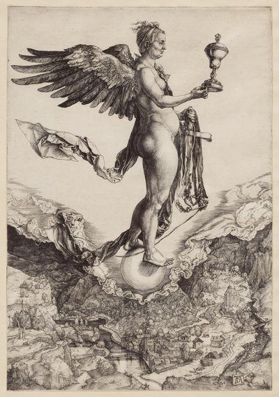 Nemesis (Suuri onni) tekijältä Albrecht Dürer