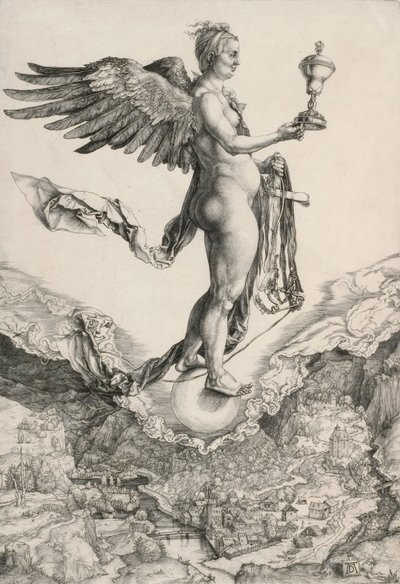 Nemesis (Suuri omaisuus) tekijältä Albrecht Dürer