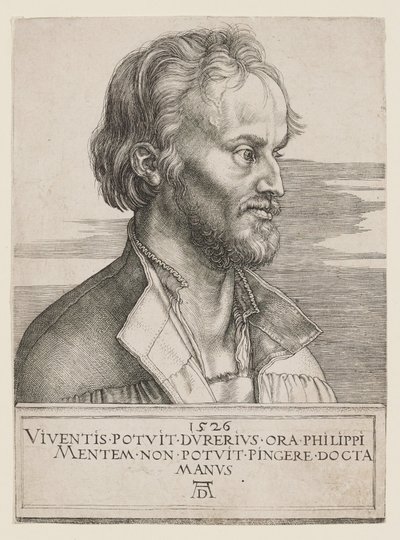 Philipp Melanchthon tekijältä Albrecht Dürer