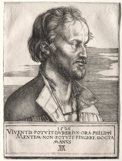 Philip Melanchthonista tekijältä Albrecht Dürer