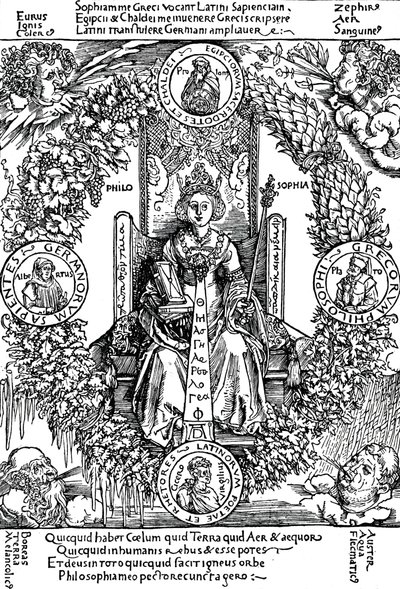 Filosofia, 1502 1906 tekijältä Albrecht Dürer