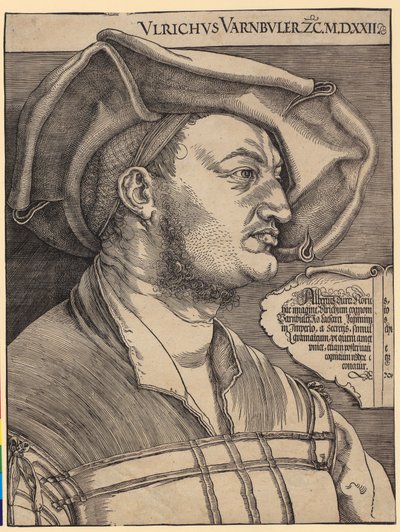 Ulrich Varnbülerin muotokuva tekijältä Albrecht Dürer