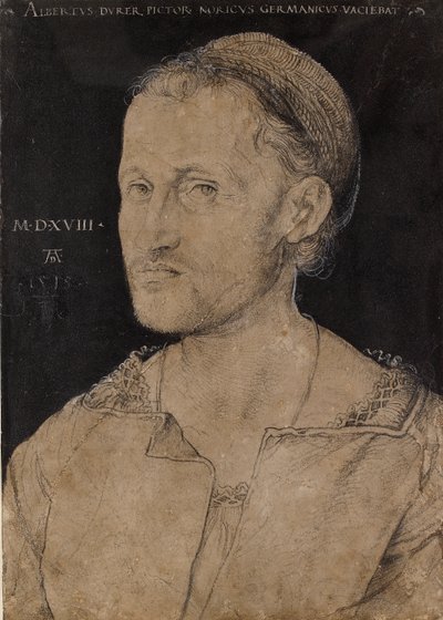 Hans Burgkmairin muotokuva, 1518 tekijältä Albrecht Dürer