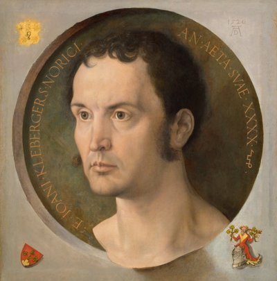Johann Kleebergerin muotokuva, 1526 tekijältä Albrecht Dürer