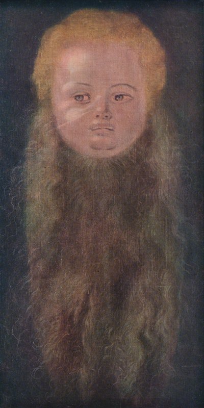 Muotokuva pojasta, jolla on pitkä parta, 1527, 1939 tekijältä Albrecht Dürer