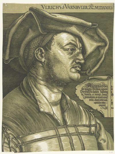 Porteri Ulrich Varnbuler tekijältä Albrecht Dürer