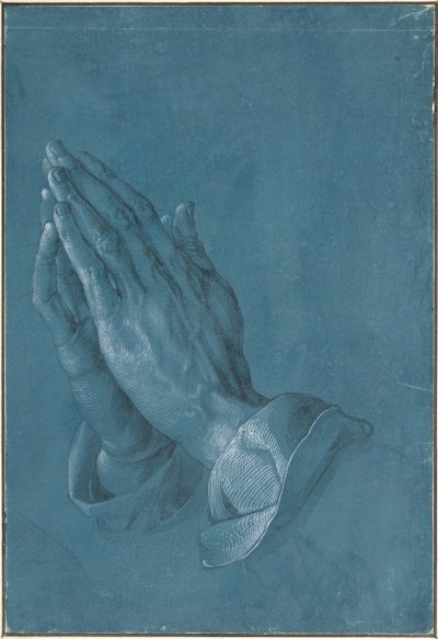 Rukoilevat kädet, 1508 tekijältä Albrecht Dürer