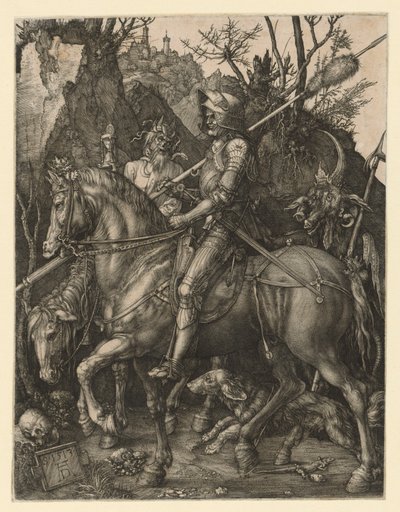 Ritari, kuolema ja paholainen tekijältä Albrecht Dürer