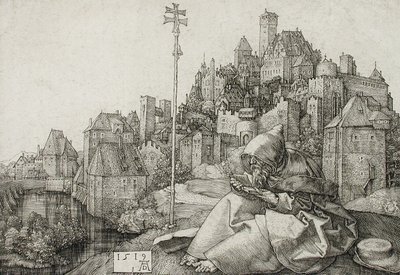 Pyhän Antoniuksen lukukappale tekijältä Albrecht Dürer